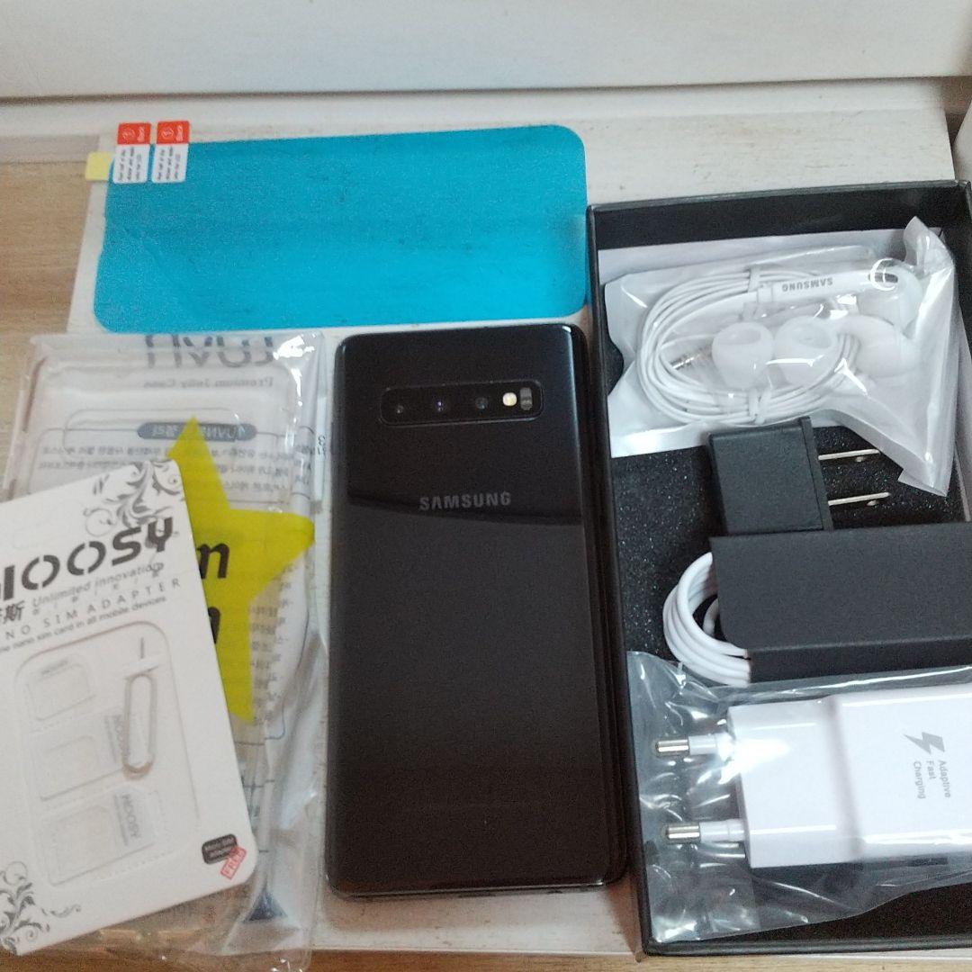 SALE大人気 Galaxy S10 Prism Black 128 GB SIMフリー 26pyx-m25553821454 新作正規店