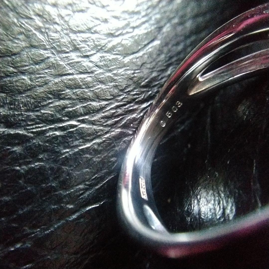 高品質 ダイヤモンドリング K18WG BC263-m25557015825 0.503ct お得好評