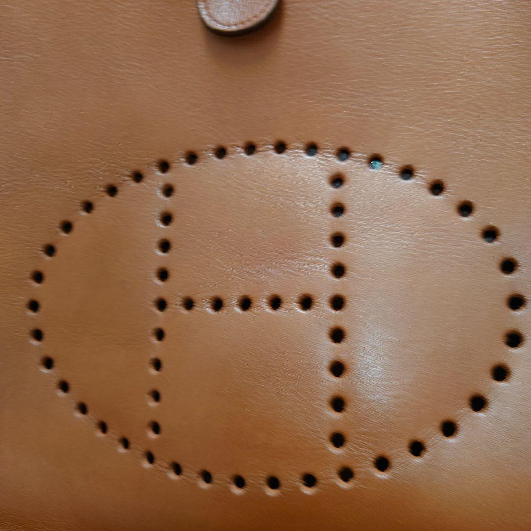HERMES エブリン　エヴリン　PM ブラウン　茶色 ショルダーバッグ　□E