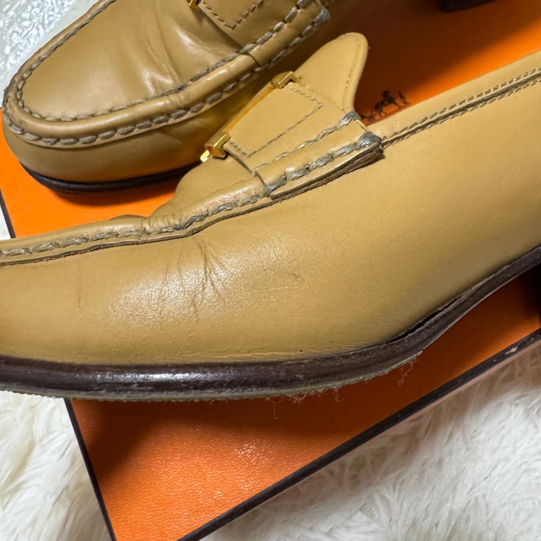【保存袋&箱付き】HERMES エルメス　コンスタンス　ローファー 36 1/2