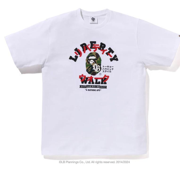 うのにもお得な liberty tshirt college リバティウォークTee walk トップス