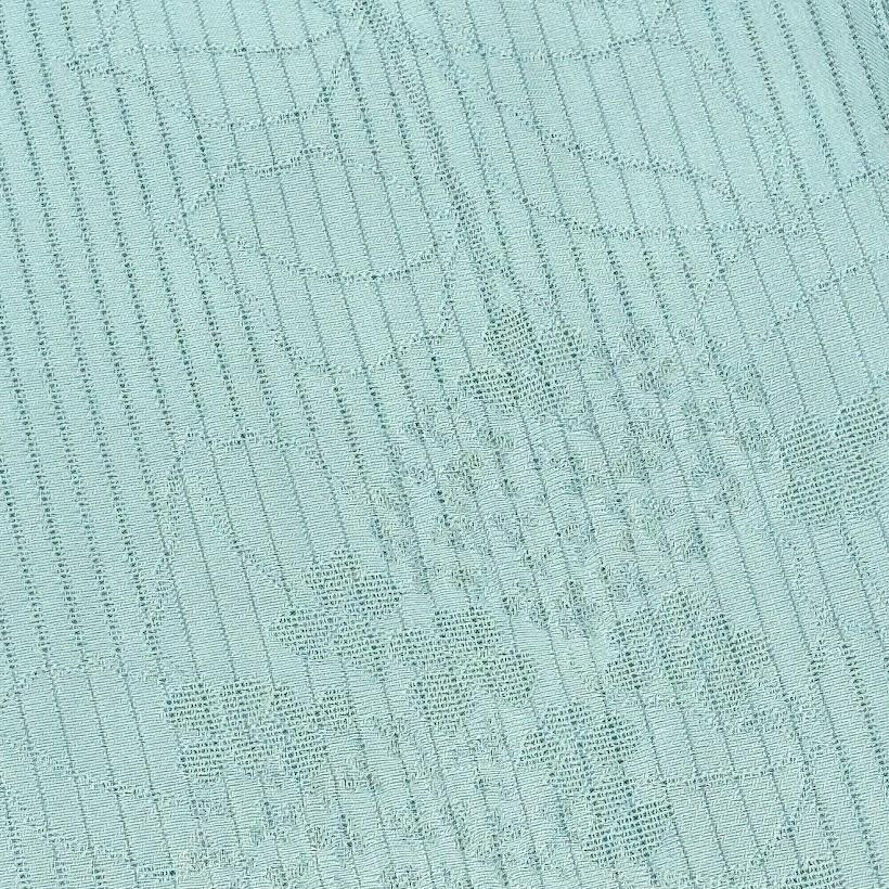 ゆりのはな 夏の付下げ 竪絽 紋意匠 友禅ボカシ染め 落款：とき