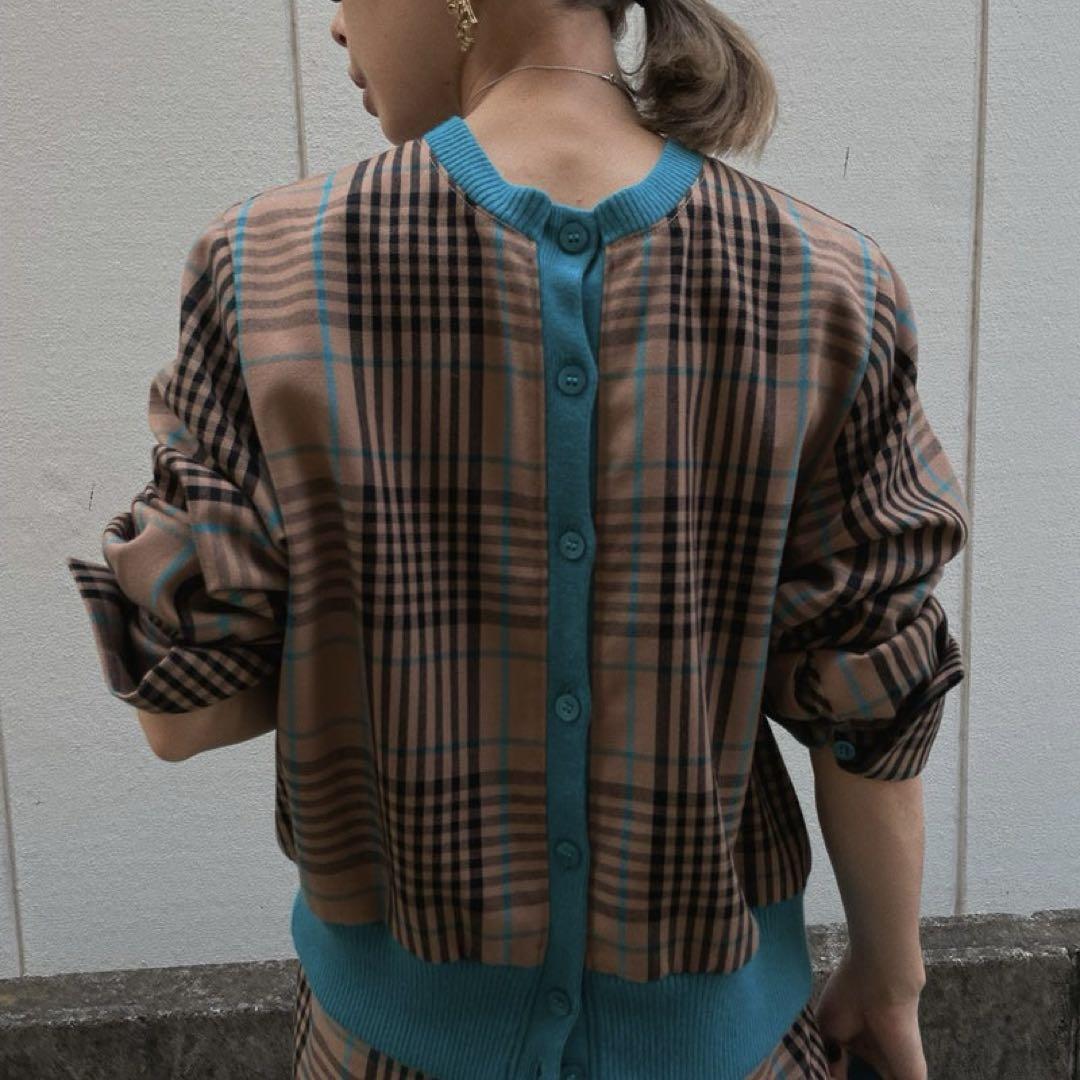【初回限定】 即完売♡アメリヴィンテージ TOP CHECK CHEERFUL トップス