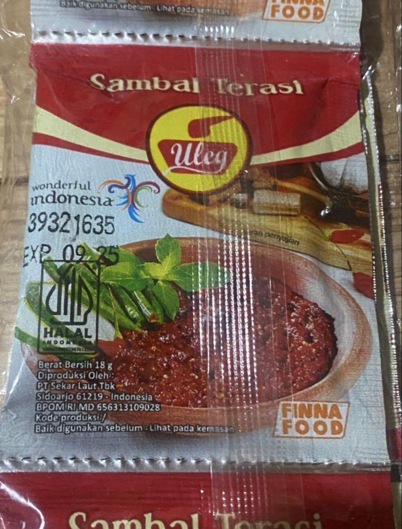 Bibiyuchi Sambal Uleg Terasi 150個