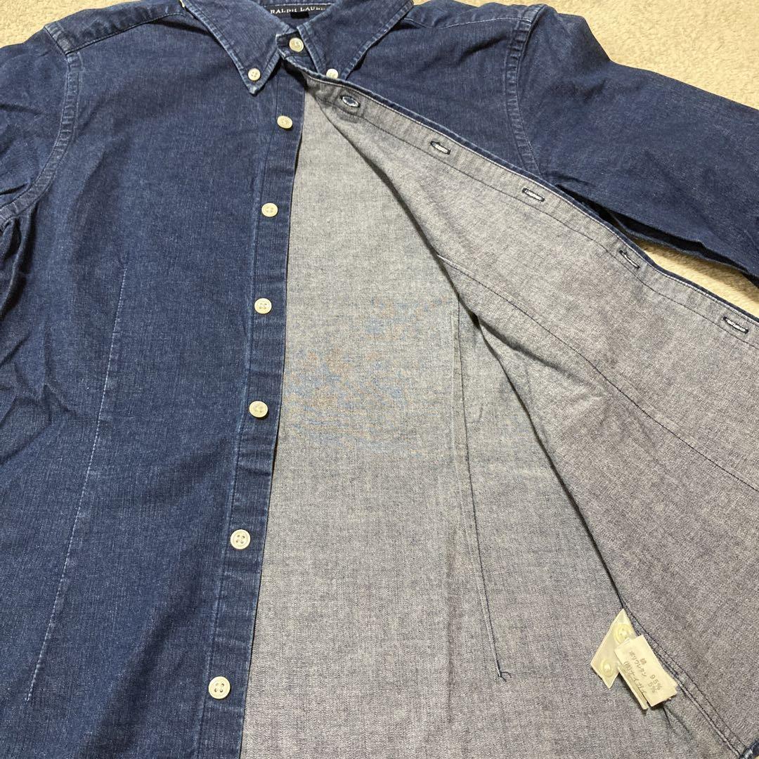 RALPH LAUREN ラルフローレン デニム 長袖シャツ 160