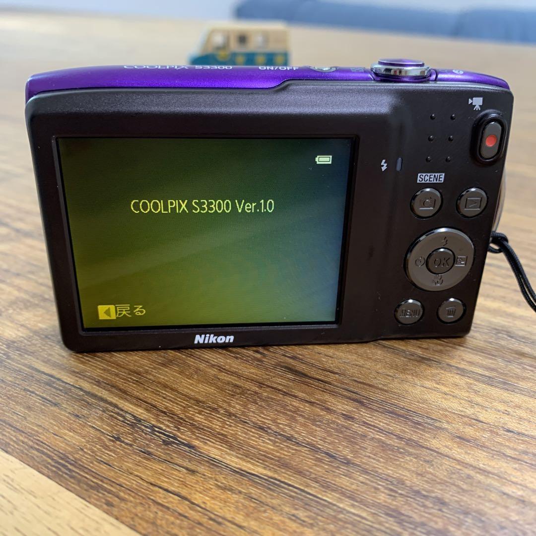 正規品 Nikonニコン　 COOLPIX S3300 美品　訳あり