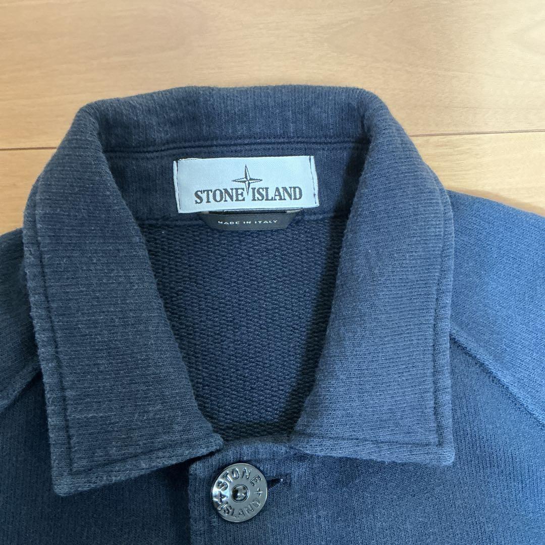 STONE ISLAND スウェットブルゾン