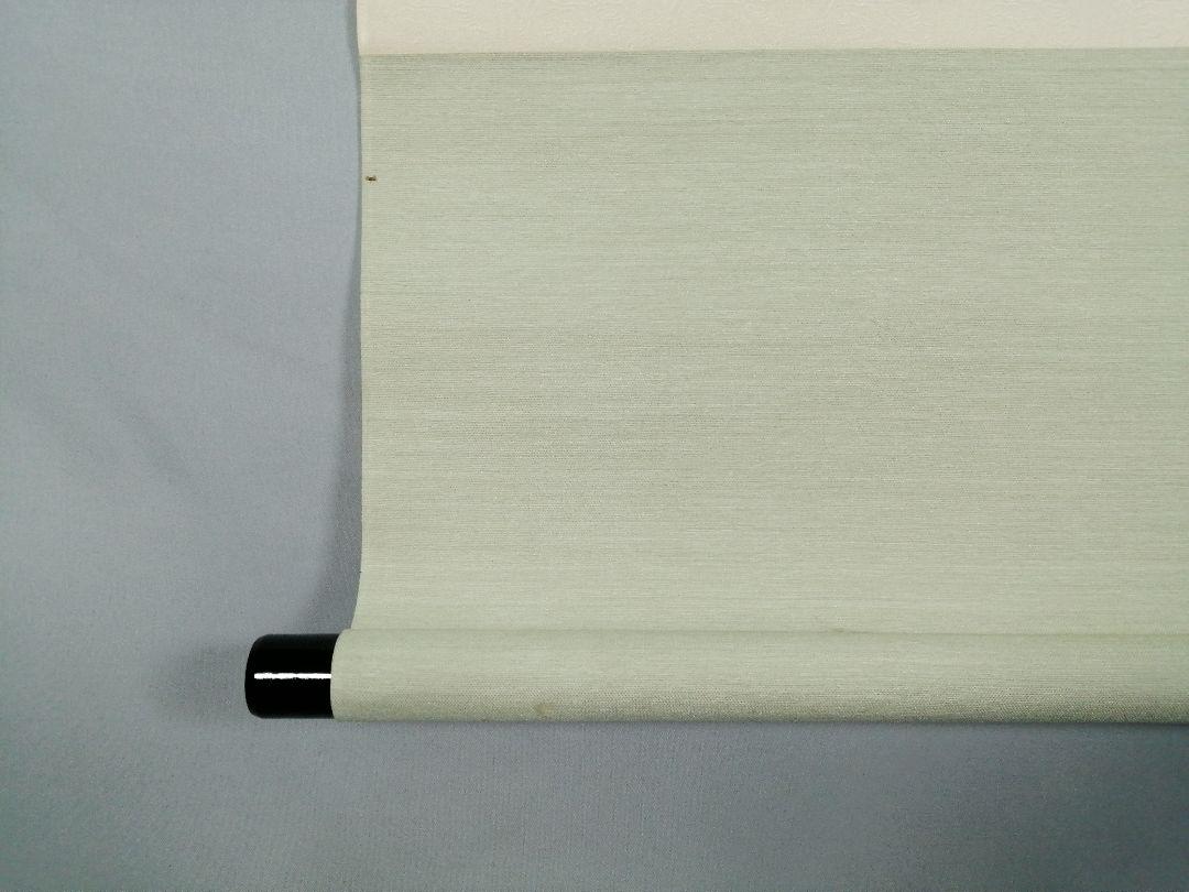 【茶道具】須磨夏郷(須磨対水息子)筆「兜図」　茶掛　待合掛け　軸B901