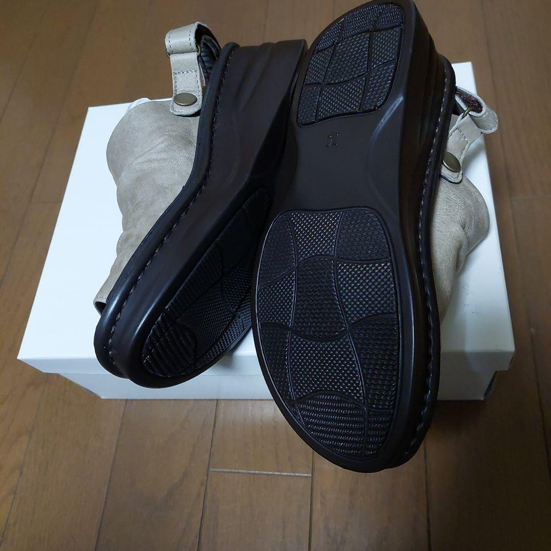 プッツ人気！本革２wayサンダル