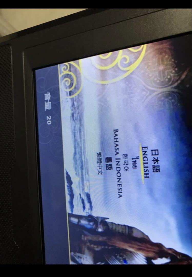7インチ　DVDプレーヤー