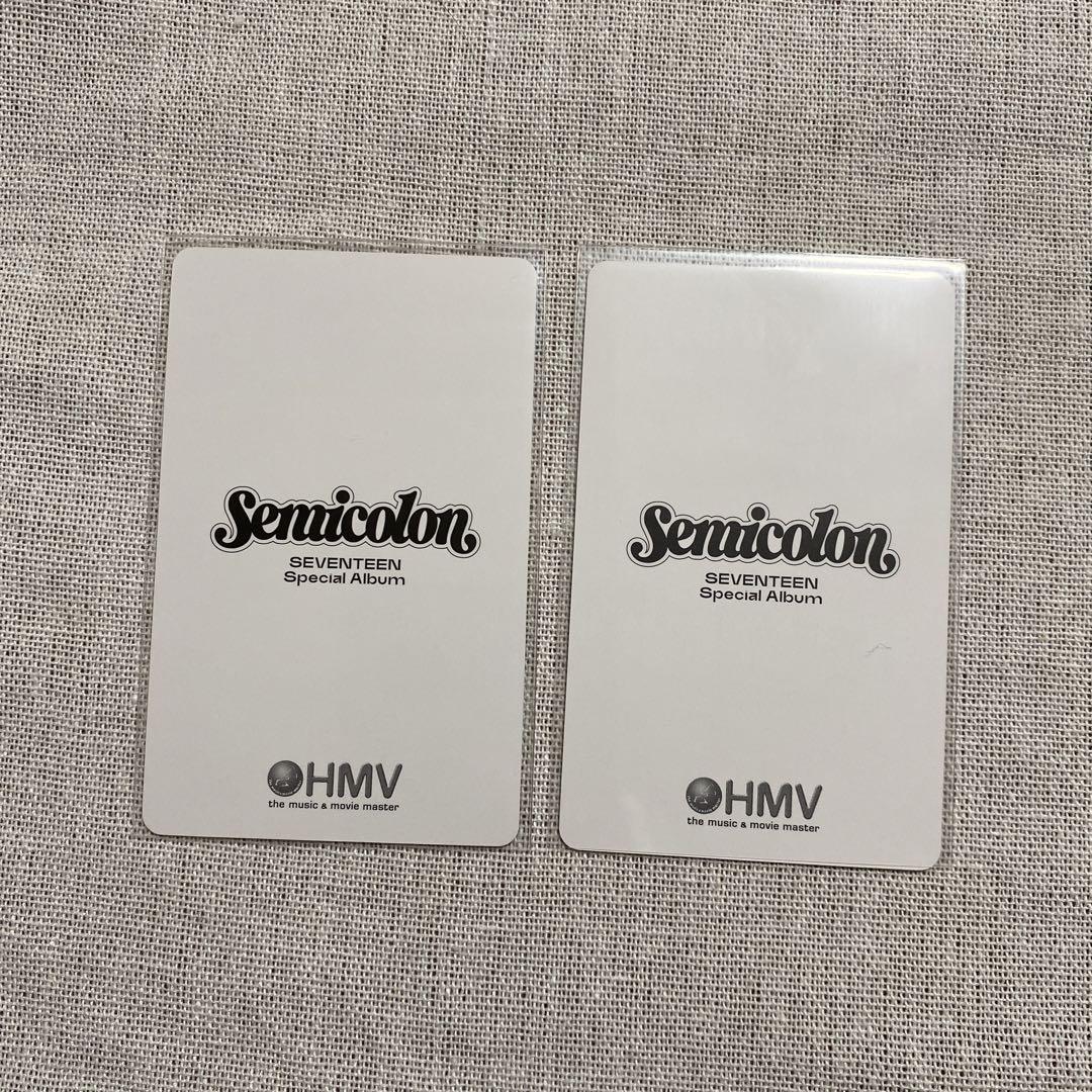 seventeen トレカ ジュン セミコロン semicolon hmv seventeen トレカ ジュン セミコロン semicolon hmv - メルカリ