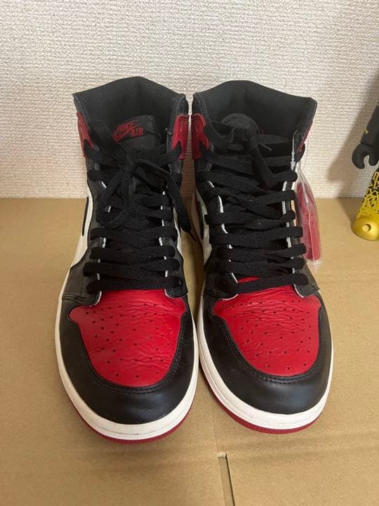 大感謝セール】 ナイキ エアジョーダン OGブレッドトゥ555088-610 ハイ