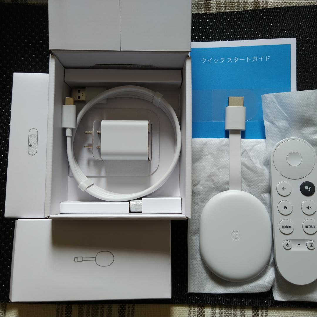 ほぼ新品★　＊Chromecast with Google TV (4K) ＊