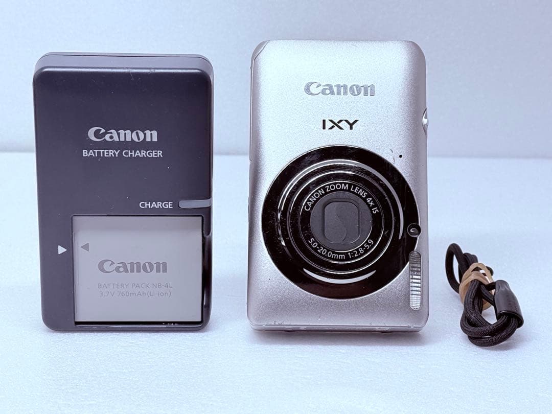 Canon IXY 210F シルバー 動作 済 コンパクトデジカメ