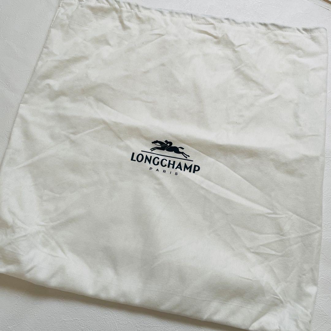 LONGCHAMP ロンシャン トートバッグ ロゾ レザー ブラック　保存袋付