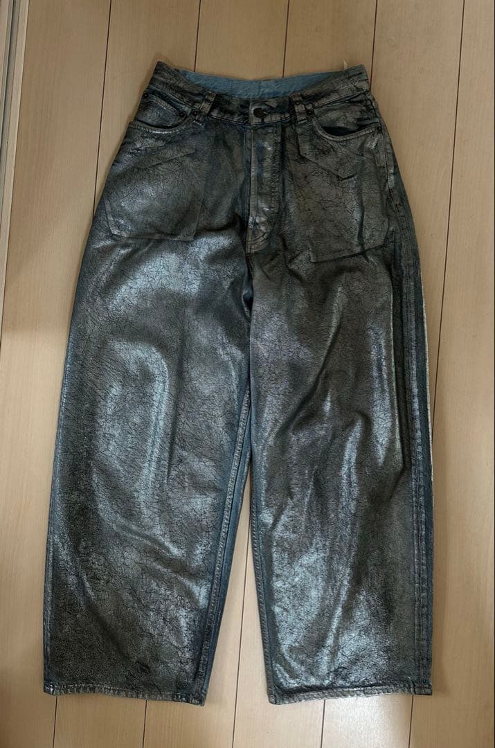 Acne Studios 24ss loose fit denim silverM Acne Studios