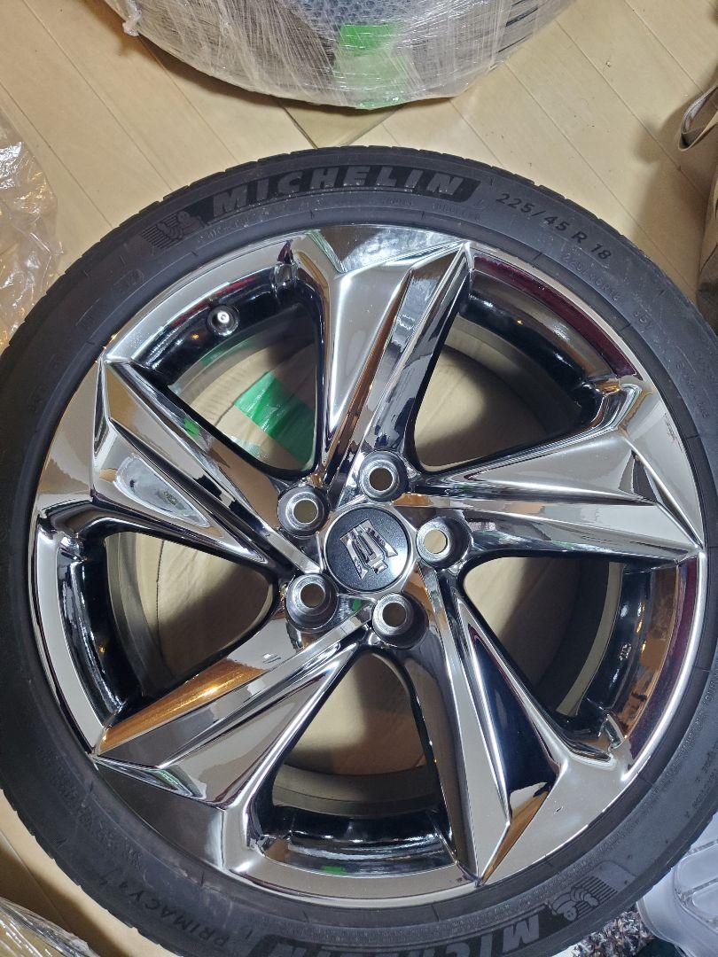18インチ 220クラウン純正ホイールセット Michelinタイヤ