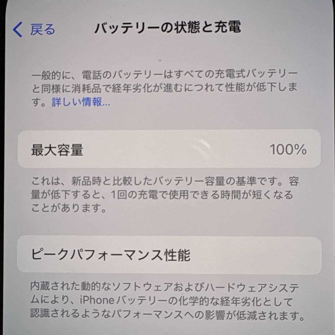 iPhone13 128GB ブルー SIMフリー 極美品