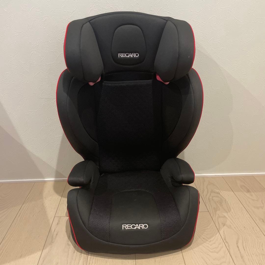 RECARO ジュニアシート ブラック/レッド