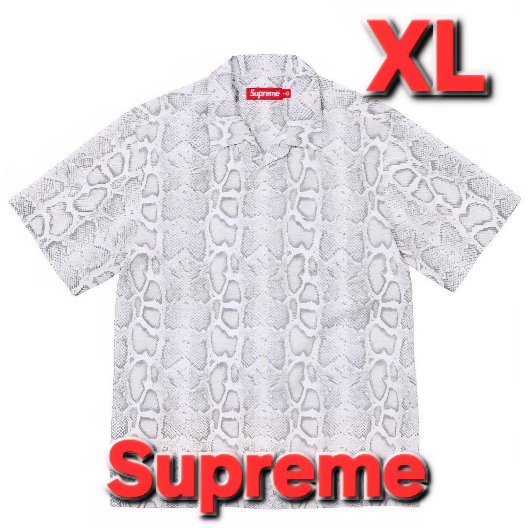 【XL】Supreme Snake S/S Shirt White