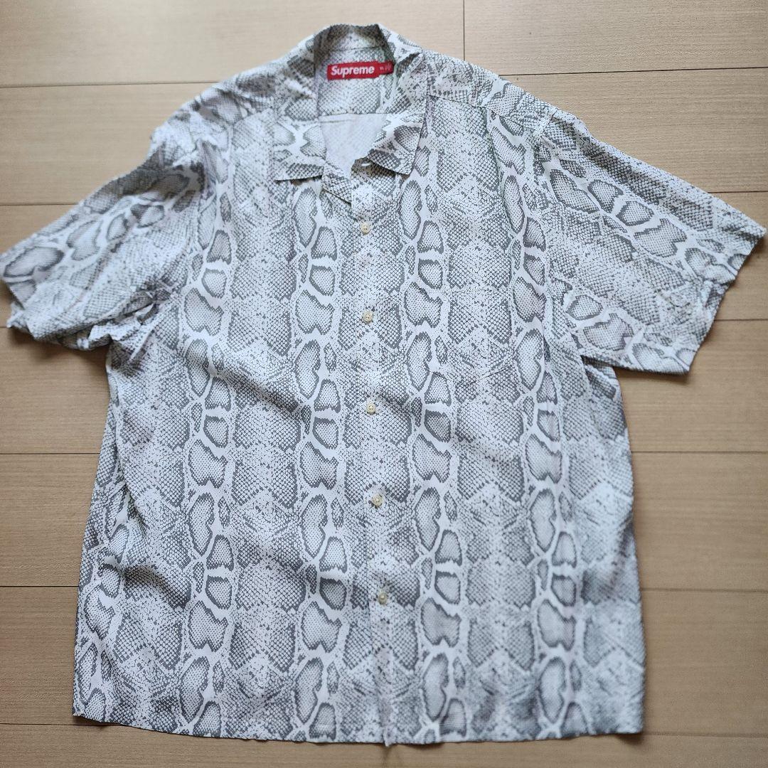 【XL】Supreme Snake S/S Shirt White_1