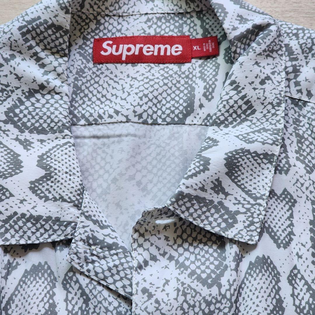 【XL】Supreme Snake S/S Shirt White_3