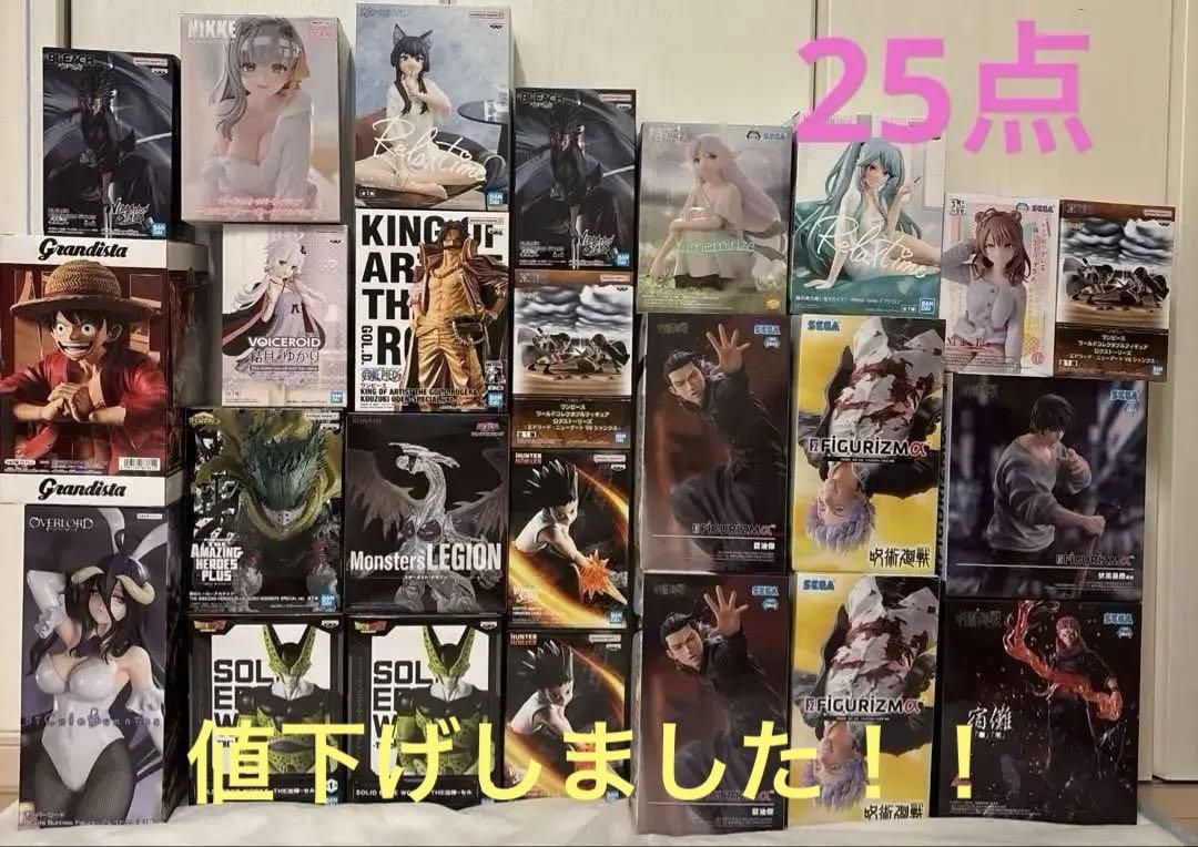 プライズフィギュアまとめ売り25点 プライズフィギュアまとめ売り 25点 - メルカリ
