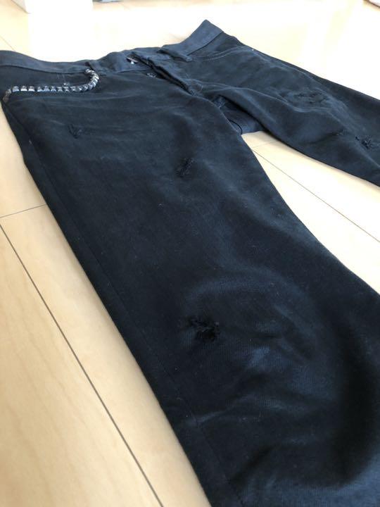 在庫あ格安 ヒステリックグラマー 黒 サイズ30 xIaWs-m25576428747 RW CLASH加工スタッズデニム 2022限定セール