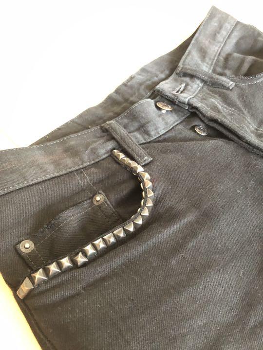 在庫あ格安 ヒステリックグラマー 黒 サイズ30 xIaWs-m25576428747 RW CLASH加工スタッズデニム 2022限定セール