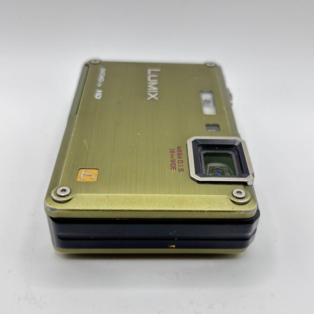 Panasonic LUMIX DMC-FT1 グリーン 新品バッテリー付 - メルカリ