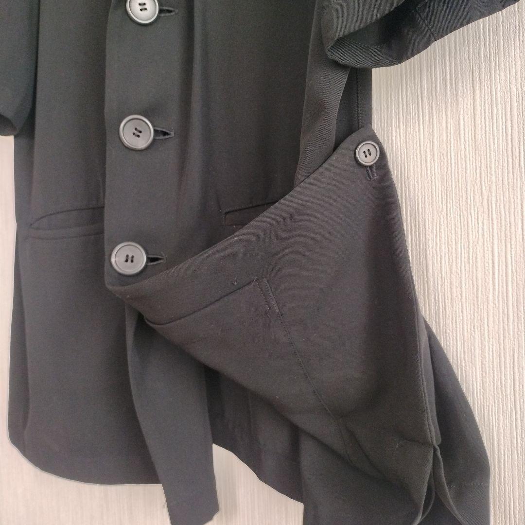 80s Yohji Yamamoto アシンメトリー テーラードジャケット 変形