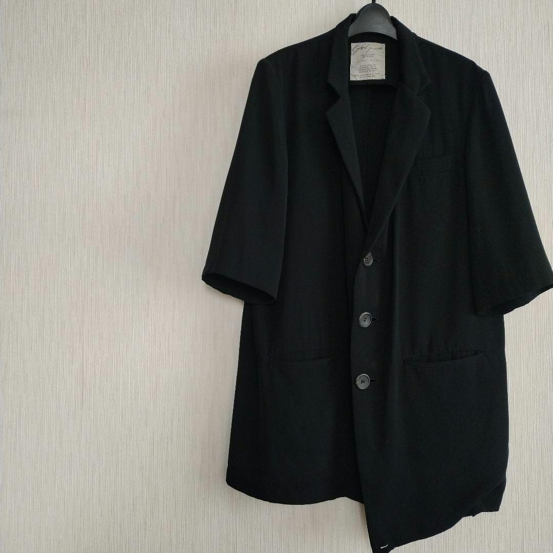 80s Yohji Yamamoto アシンメトリー テーラードジャケット 変形