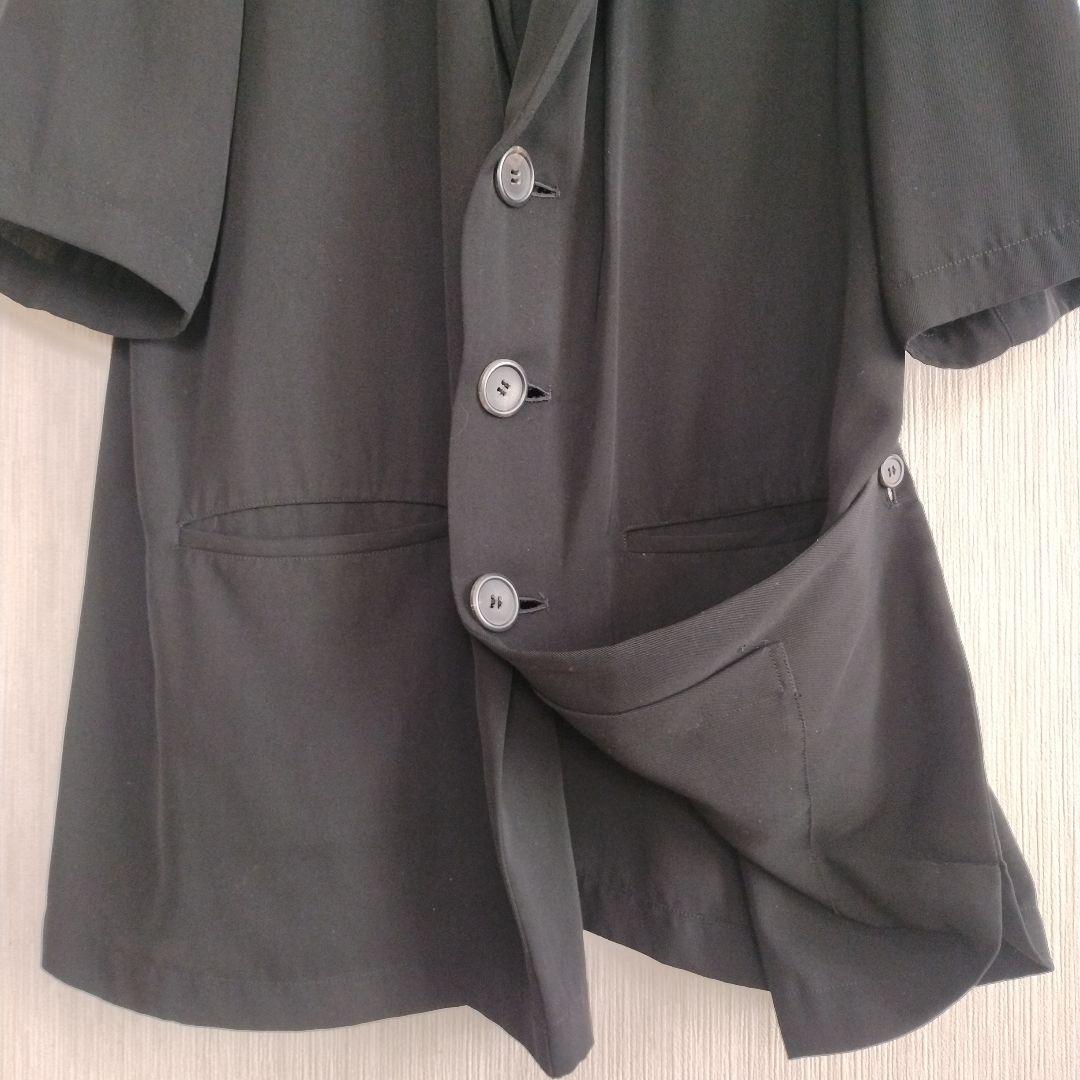 80s Yohji Yamamoto アシンメトリー テーラードジャケット 変形
