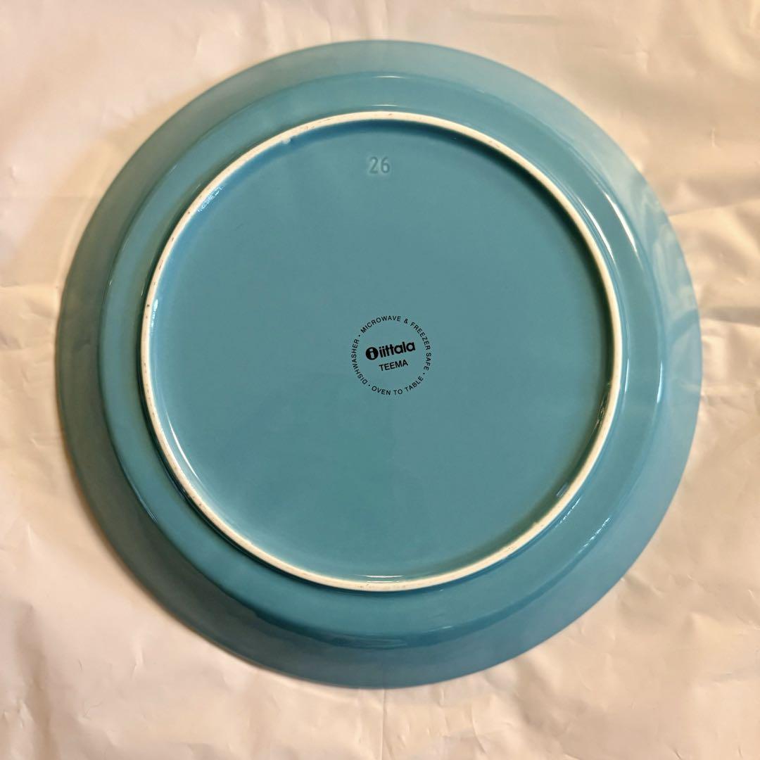 iittala イッタラ ティーマ ターコイズ26cm 廃盤 1枚