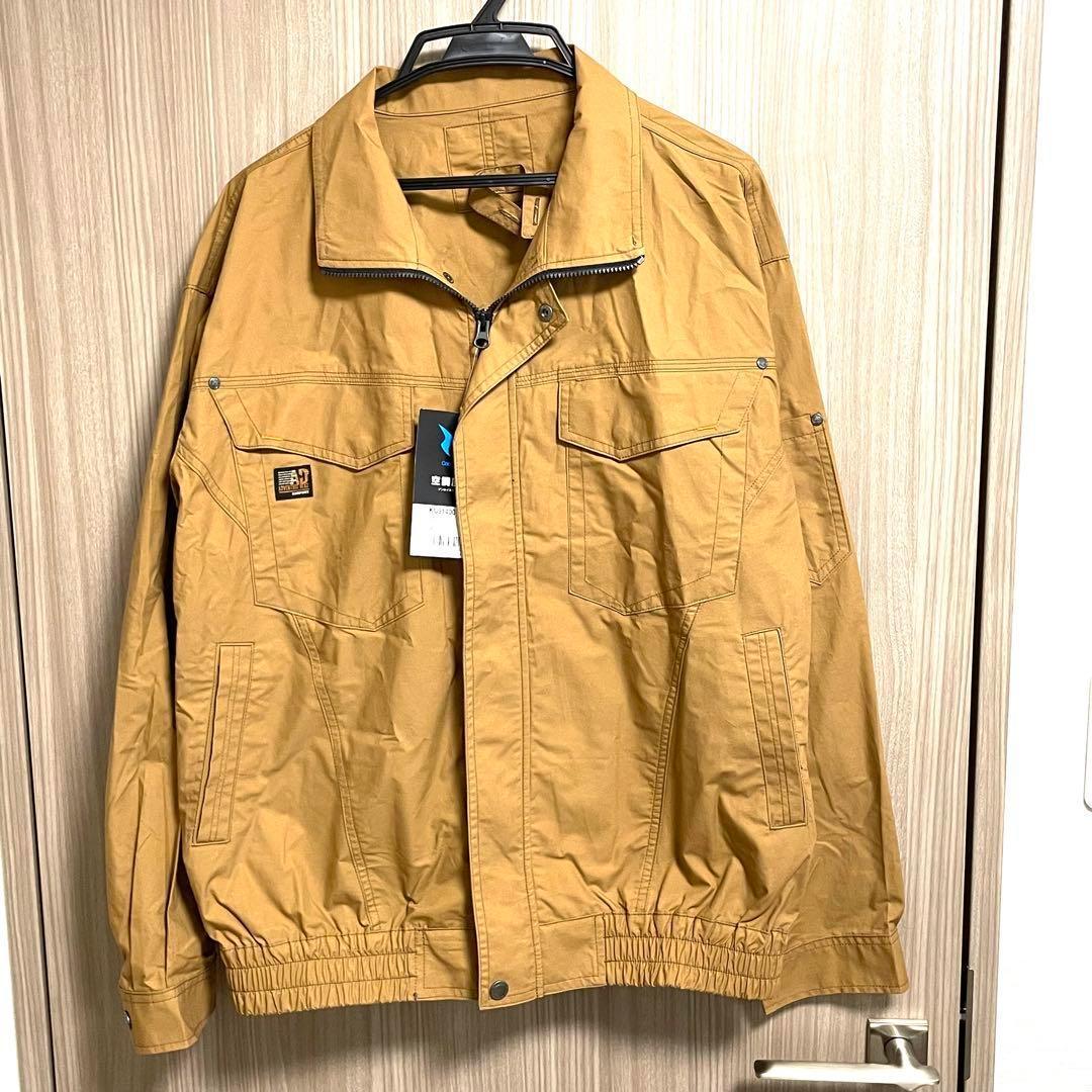 空調風神服 長袖 フルセット 空調風神服　ファン バッテリー ３点セット XL