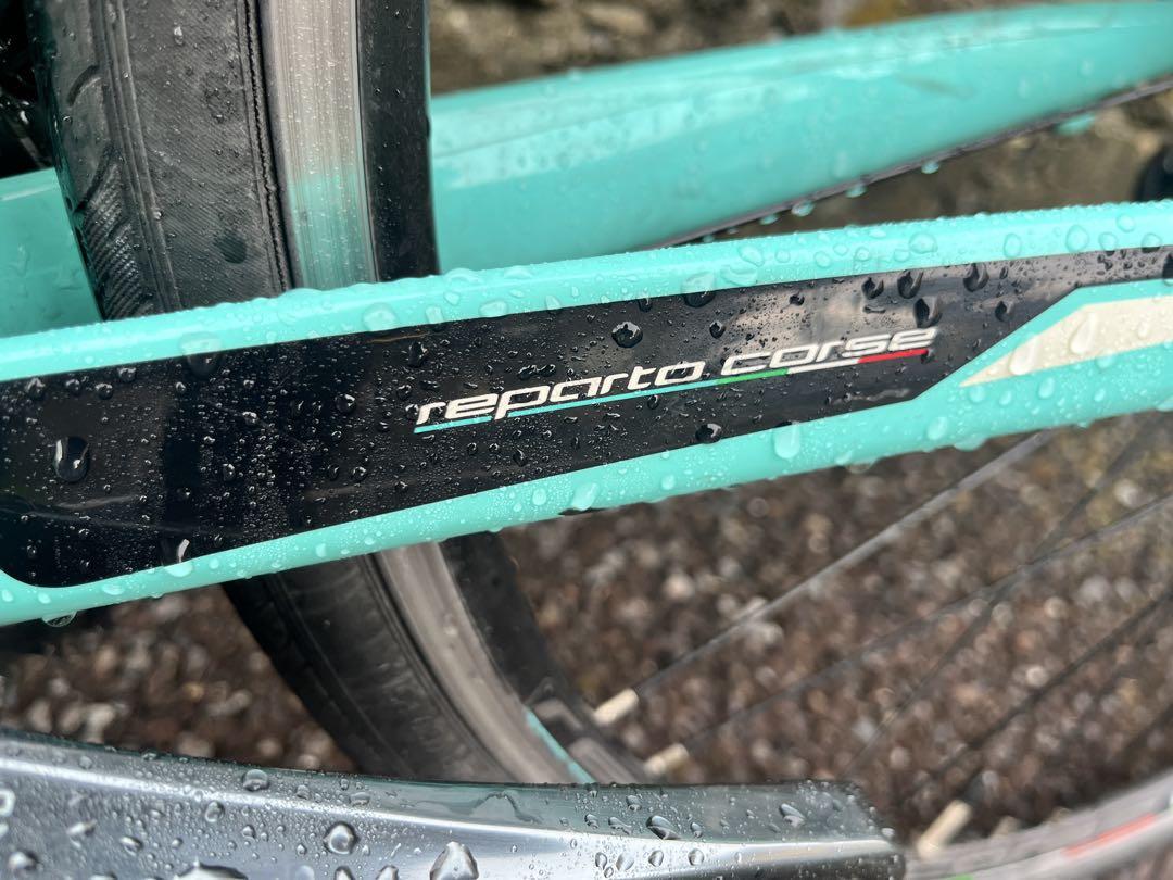 夕Bianchi ロードバイクチェレステTiagra20段変速46size