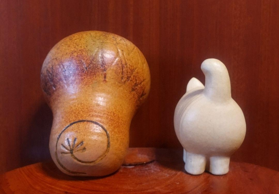 リサラーソン ライオン＆ミッセアイボリー 新品 北欧 美品 K＆様】リサラーソン ライオンミディアム＆ミッセアイボリー