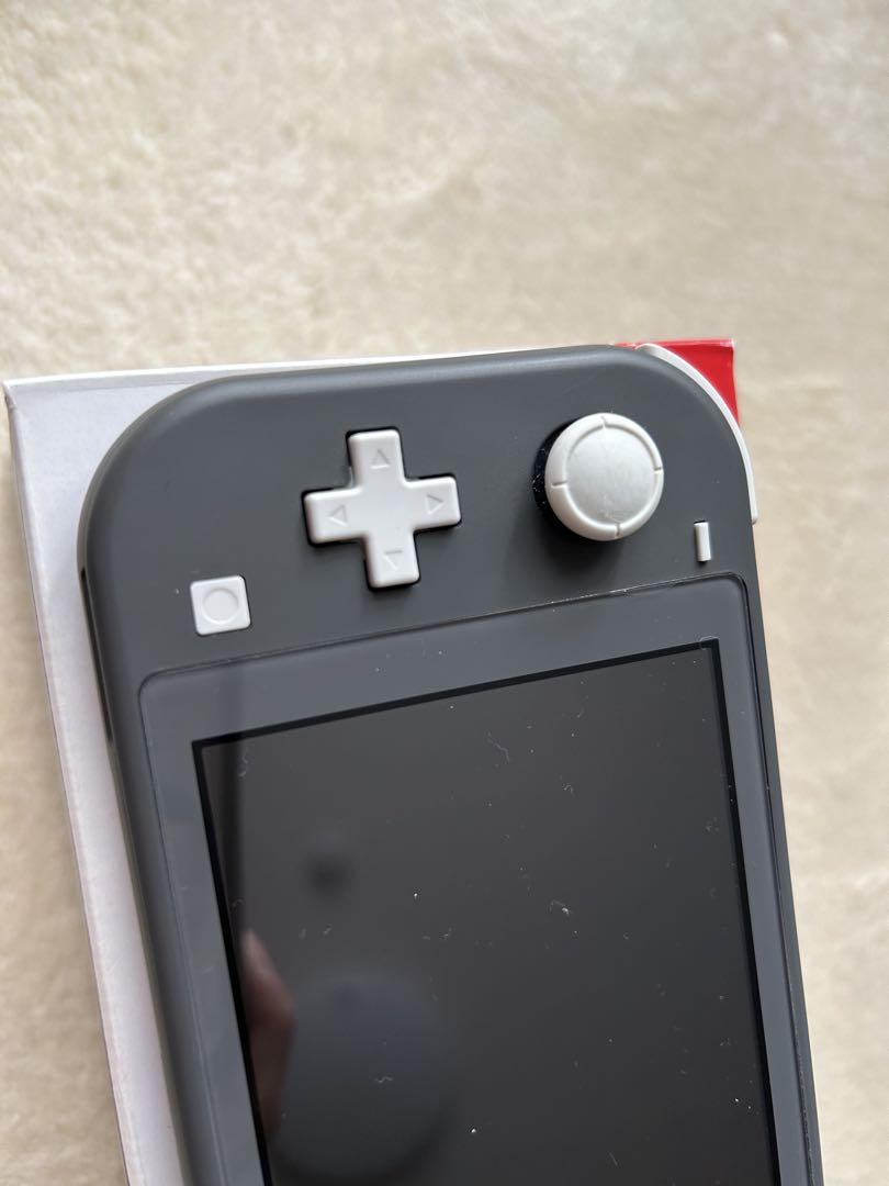Nintendo Switch Lite グレー 本体 収納ケース付き Nintendo Switch Lite グレー 本体 ケースと充電器付き