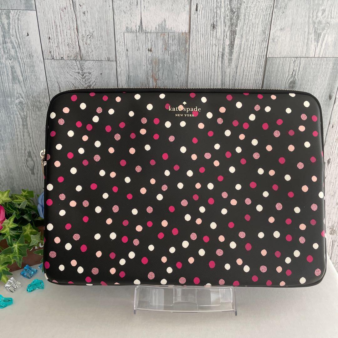 【NEW限定品】 新品】ケイトスペード kate ハピ クラッチ タブレットケース spade バッグ