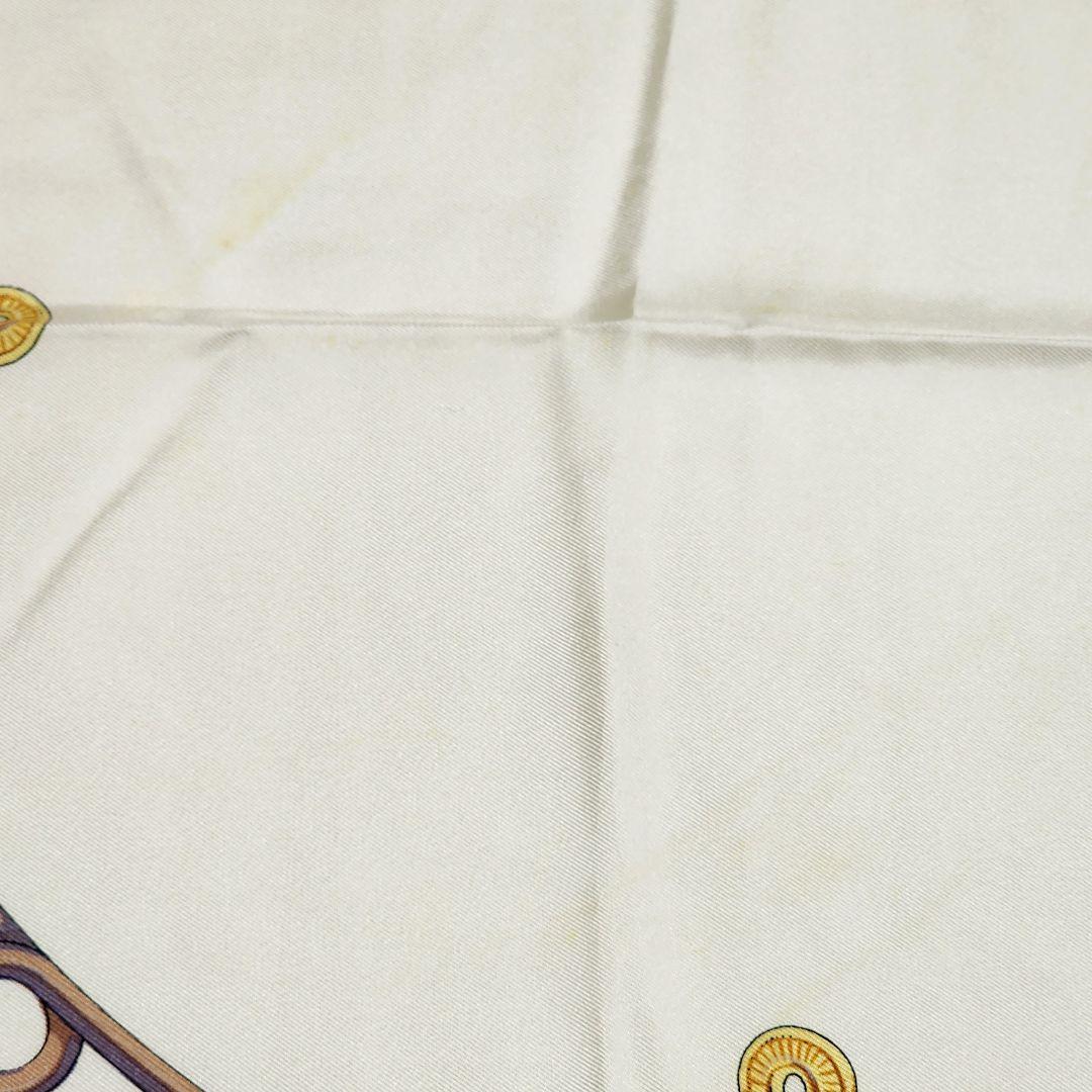 ☆CELINE☆ スカーフ 大判 サーベル タッセル シルク グレー