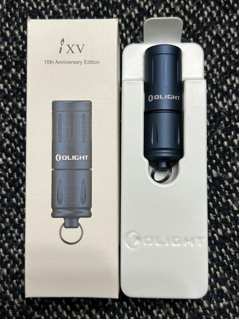 OLIGHT iXV ブルー&アーミーグリーン&砂漠色 15周年記念 3点セット