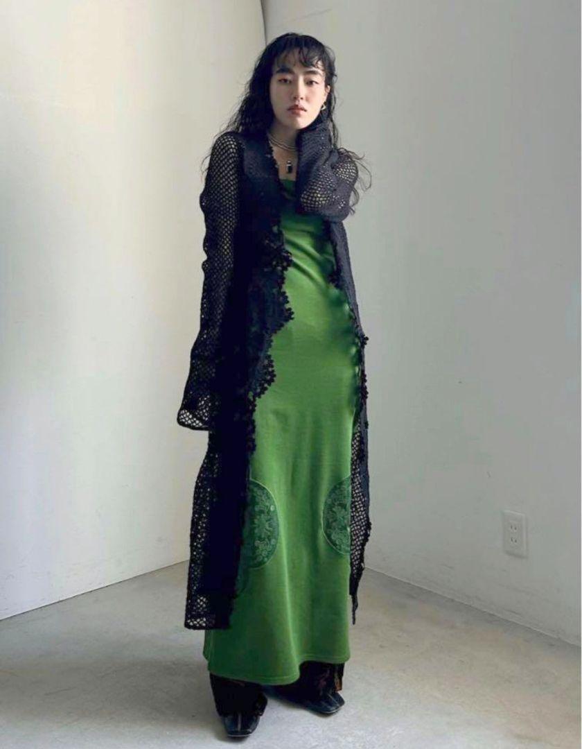 特価商品  CROCHET アメリヴィンテージ TOP LONG FLOWER LIKE トップス
