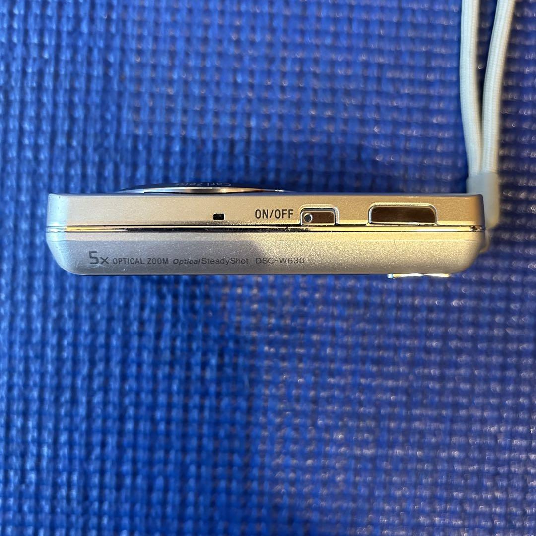 【完動品】ソニー SONY cybershot DSC-W630 シルバー