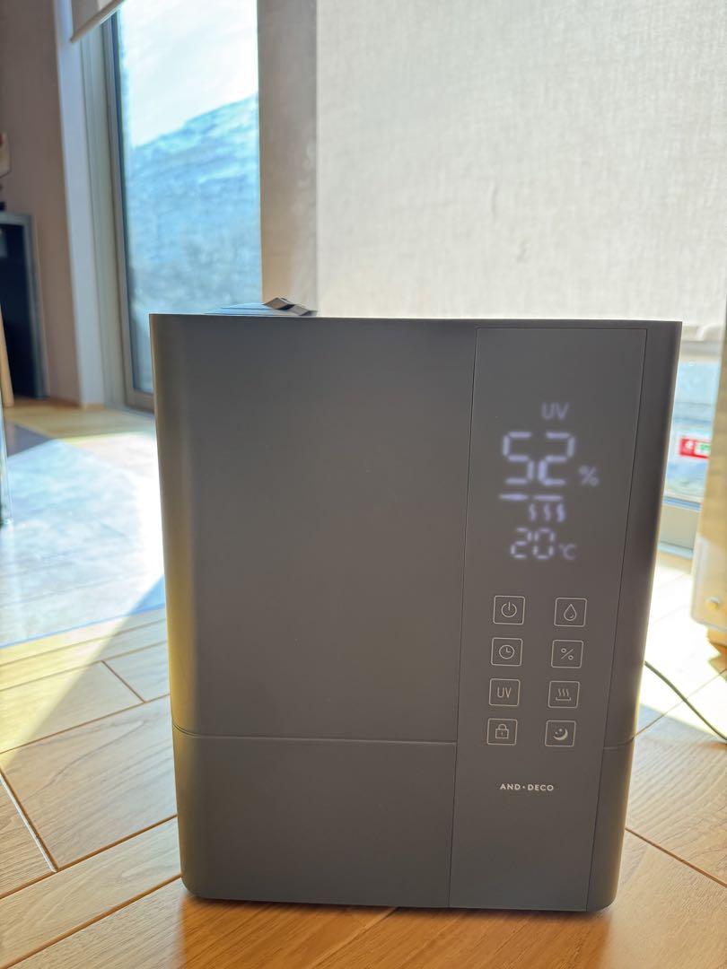 モダンデコ　UV除菌機能付ハイブリット加湿器jxh0003j