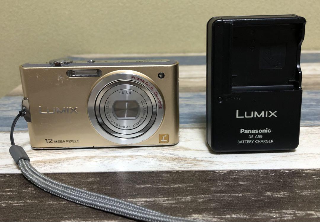 ✨最安値✨LUMIX DMC-FX60 ゴールド　デジカメ