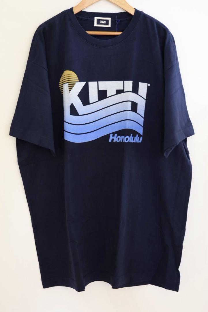 新品】KITH HAWAII限定 CORAL REEF Tシャツ 紺色 XL - メルカリ