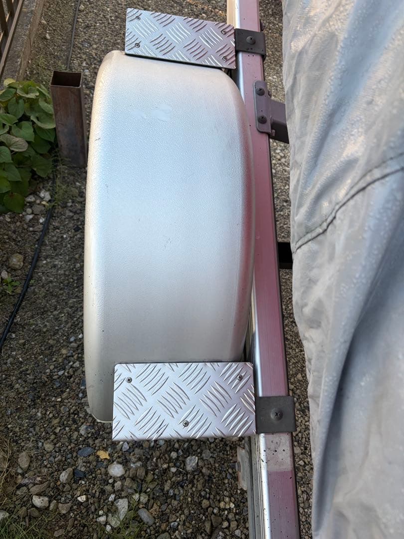 普通トレーラー500k車検付やや傷や汚れあり