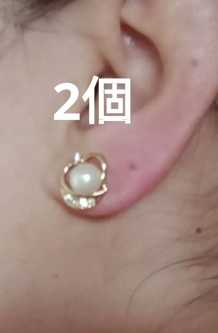 K18ピアス片耳TSUTSUMI