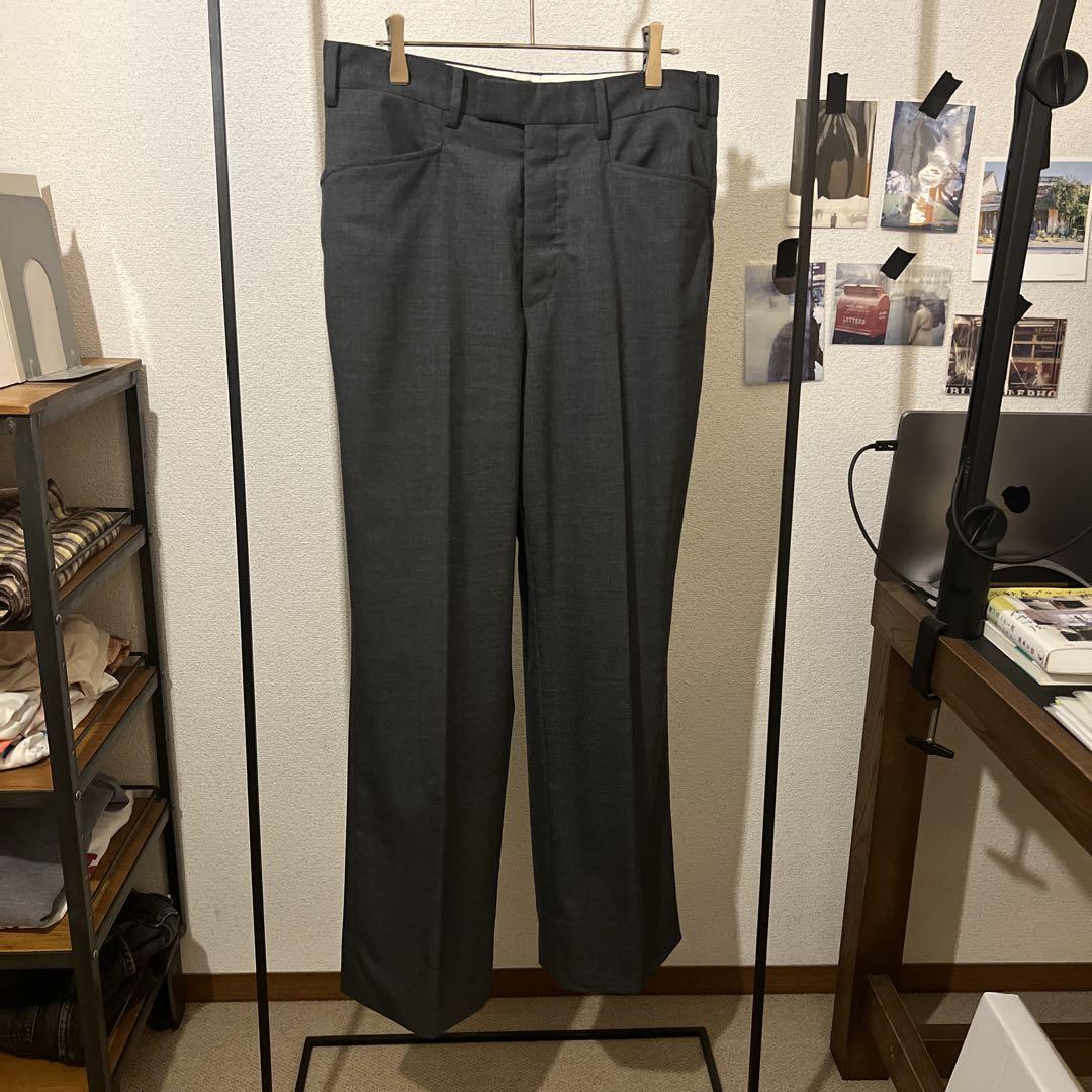 RE-PURPOSE フレア スラックス サイズM