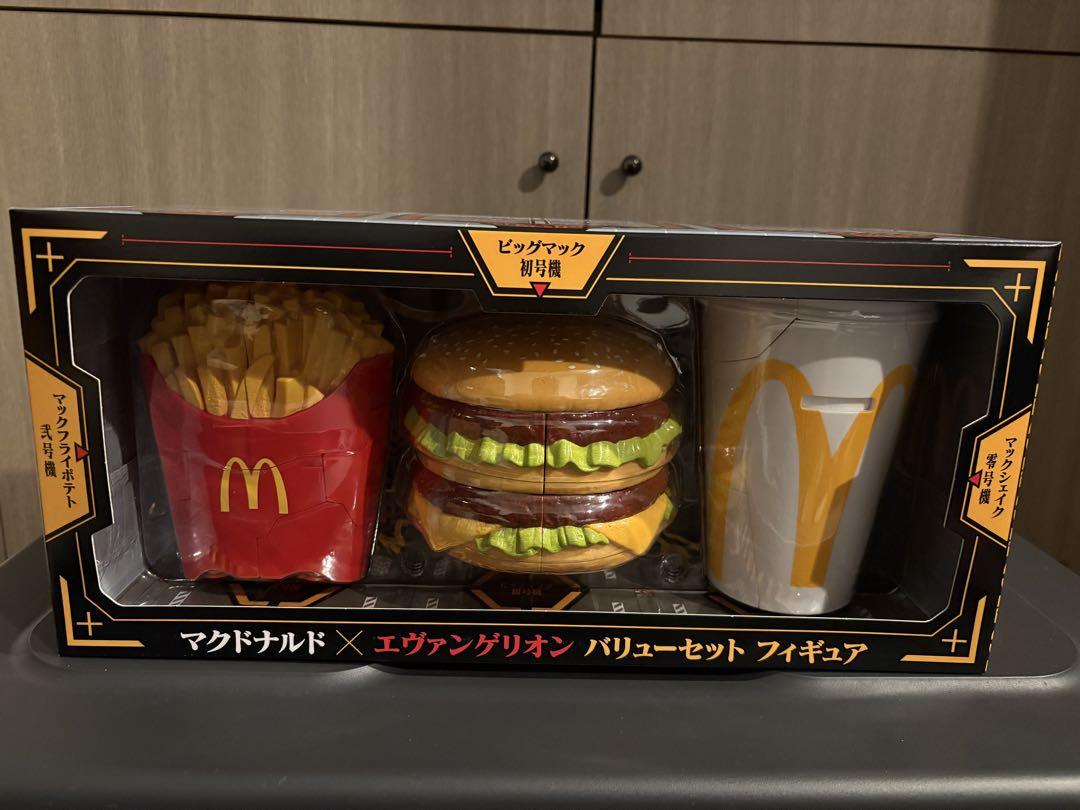【新品未開封】マクドナルド エヴァンゲリオン バリューセット フィギュア